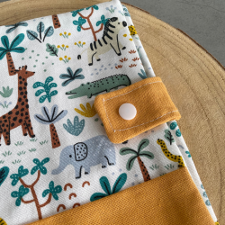 Protège carnet de santé Jaune