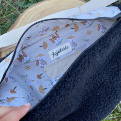 Sac Banane Noir/Hiboux