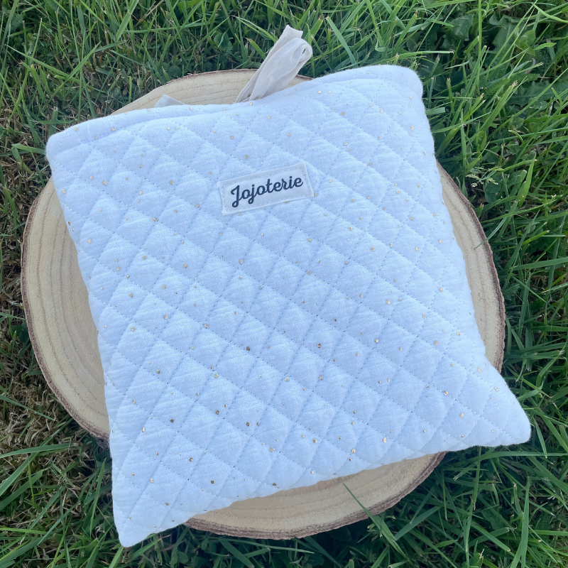 Housse de livre Blanc/Jaune