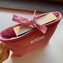 Protège Livre Rose Claire