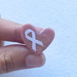 Pin’s Rose Paillettes