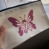 Petite pochette ruban papillon