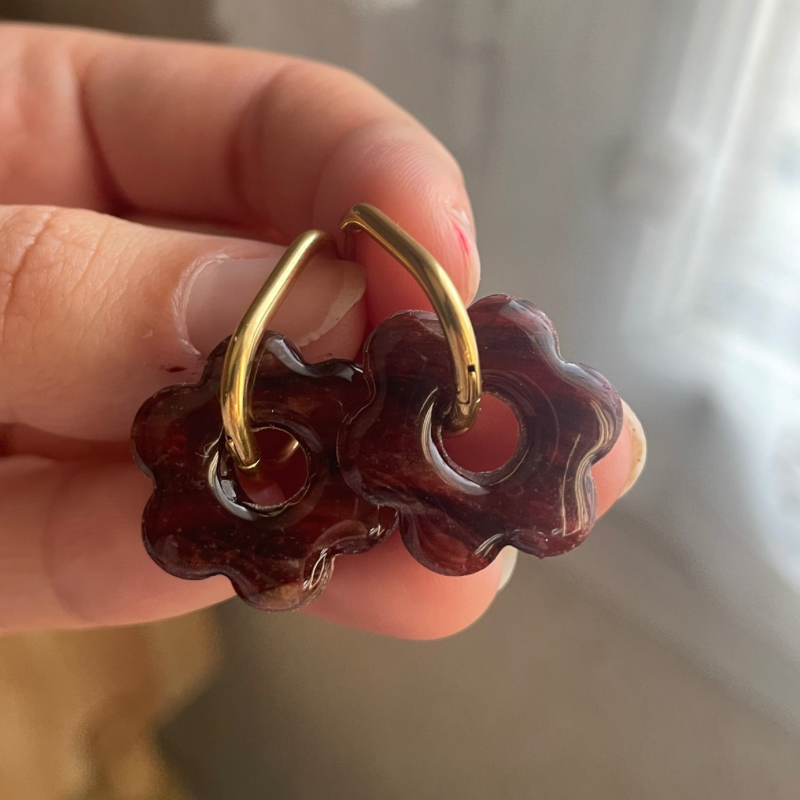 Pampilles effet bois