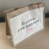 Sac en Jute Fête des Grands-mères