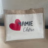 Sac en jute, Mamie chérie