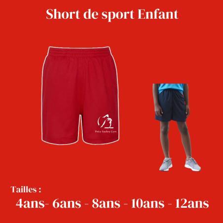 Short Enfant Gym