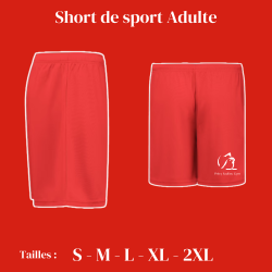 Short Adulte Gym