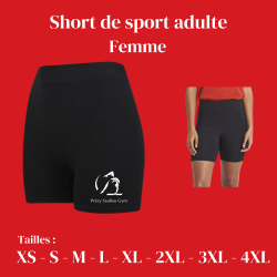 Shorty Adulte Femme Gym