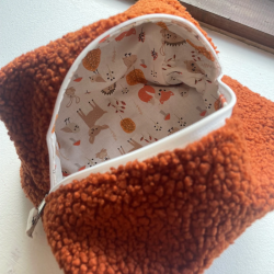 Trousse de toilette marron/renard