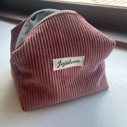 Trousse de toilette rose/Stitch