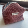 Trousse de toilette rose/Stitch