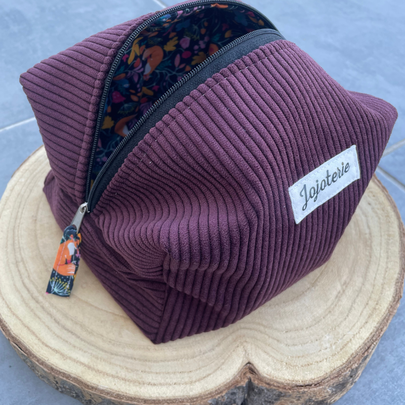 Trousse de toilette Bordeaux/Renard